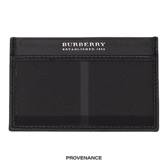 🔴 Burberry Card Holder Wallet - London Check - Picture 1 of 4